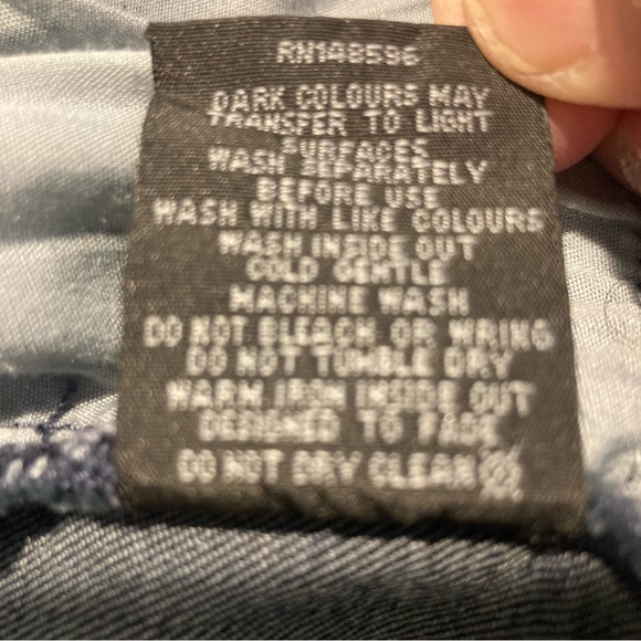 UNIVERSAL STANDARD Sz 16 High Rise Dark Wash Skinny Ankle Jeans - Picture 5 of 9